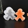 3D Christmas Silicone Candle Molds Snowflake Elk Xmas Tree DIY New Year Gift Home Decoration Ornaments Soap Making Mold Tools
