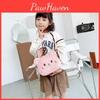 Cat Fashion Cartoon Children Shoulder Crossbody Bag With Soft Plush Gift Kids