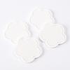 2PCS Car Cup Insert Coaster Flower Shaped Silicone Waterproof Non-Slip Sift-Proof Spill Saucer For Most Car Interior Accessories