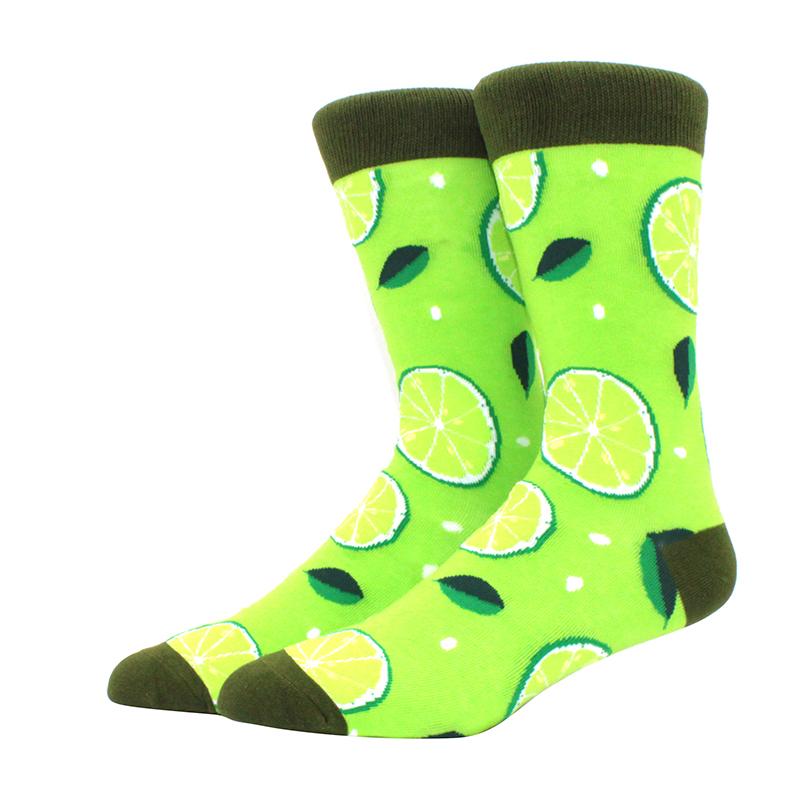 Large Size New Happy Funny Couple Trendy Socks Funny Personalized  Cartoon Jacquard Long tube cotton socks