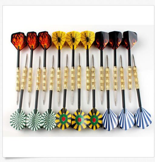Factory Price 18 Pieces Tip Set for Dartboard Game Home Gym Fitness жёлтый