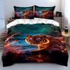 Tiger with Water Reflection. Bedding Sets Duvet Cover Sets Duvet Covers Pillowcases(1*Duvet Cover 2*Pillowcases Without Duvet Insert)