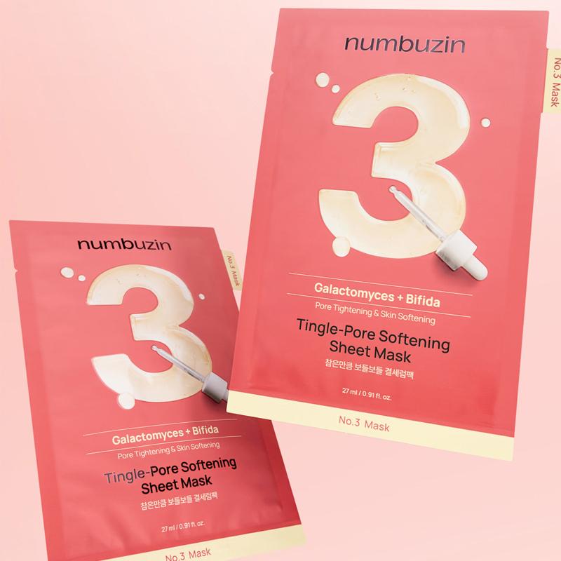 NUMBUZIN No.3 Tingle-Pore Softening Mask 27g*10EA