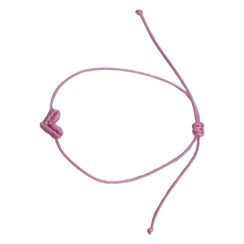 Handmade Braided Heart Bracelet For Women Men Comfortable Fashion Jewelry Gift For Her Him