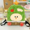 Kawaii Student’s School Bag Casual Plush Shoulder Bag Cute Cartoon Fluffy Backpack  Girls