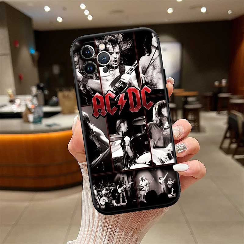 RE1 A-acdc New High-End Shell Phone Case for iPhone SE X XS XR 16E 17 11 Pro Max 8 7 6 6s Plus Air