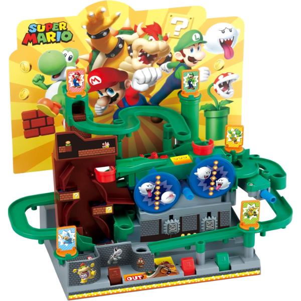 Epoch Super Mario Adventure Game DX Bowsers Castle Seven Traps Board Trap Action Competitive Toy Boys Ages 5 6 Family Gift Christmas Nintendo Popular