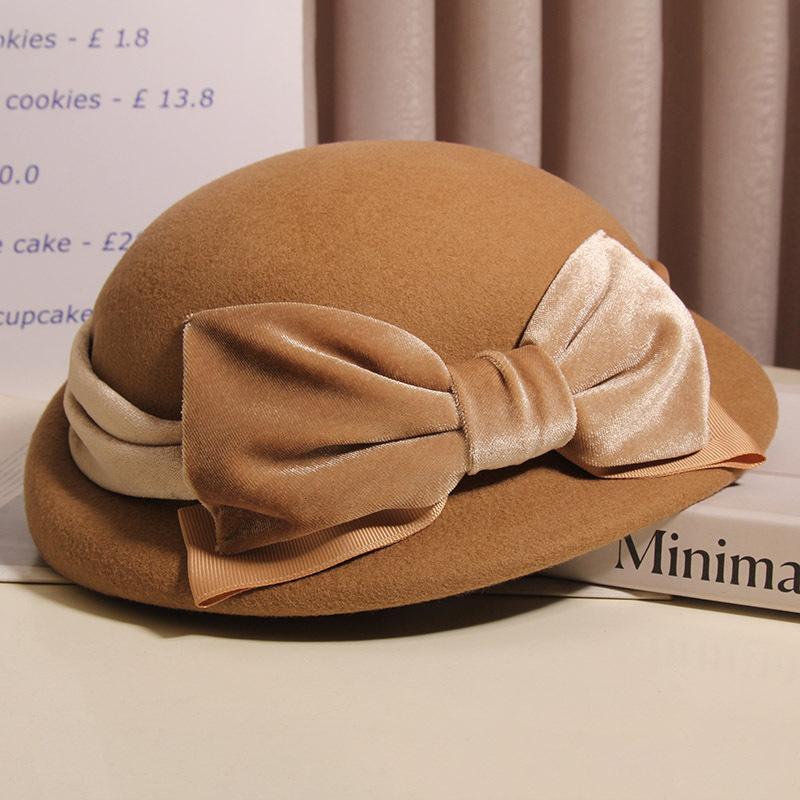 

Korean Celebrity Shows Temperament In Autumn and Winter Beret Female Fashion Painter Shows Face Small and Fashionable High End Hat Trend M (56-58cm)