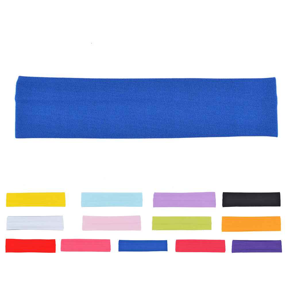 Sports Headband Gym Workout Exercise Yoga Elastic Golf Portable Sweatband Basketball Football Hiking Headwear Running