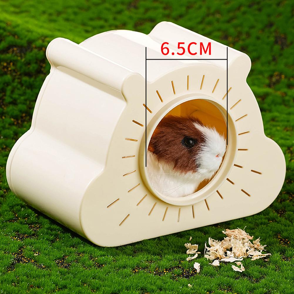 Cartoon Small Pet Cage For Small Pet Hedgehog Hamster Hideout House Cute Hamster Hide Cave Hamster Cage Accessories