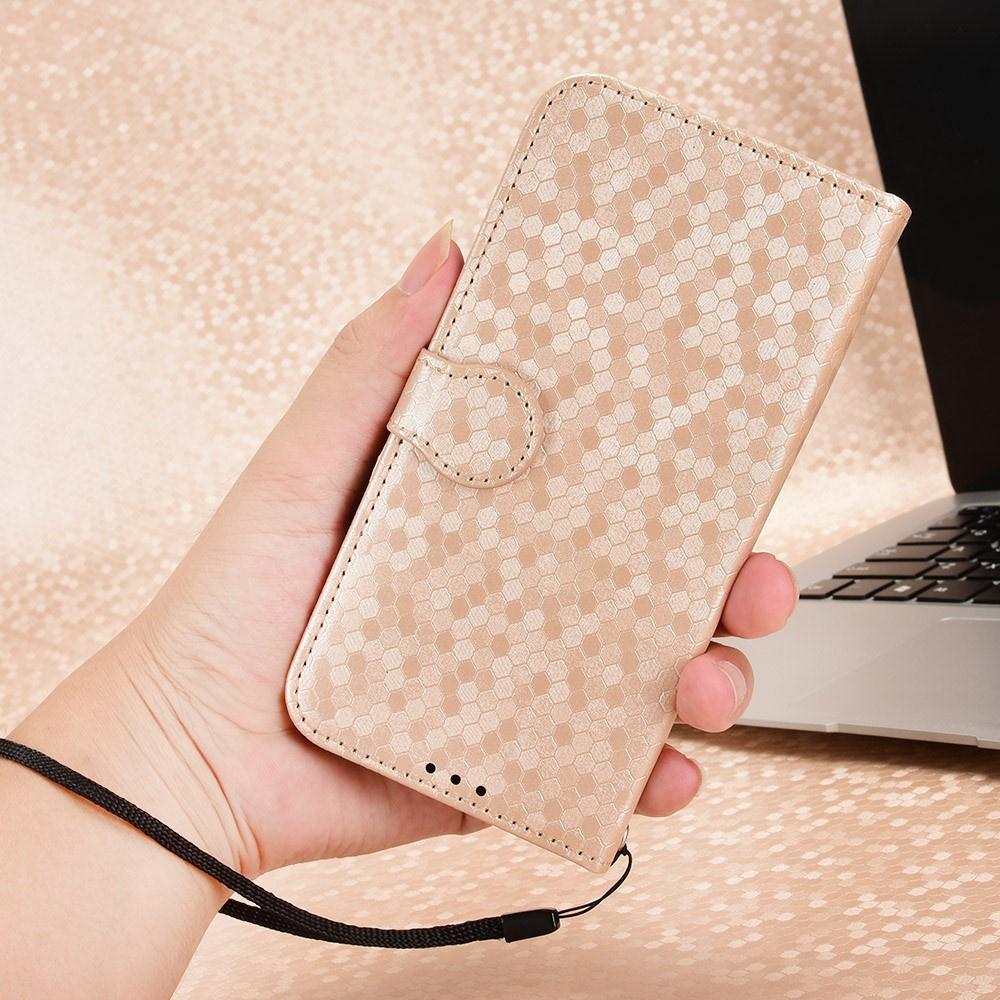 Flip Case for Oppo Reno 12FS / 12F, Wallet Rhombus, Pink
