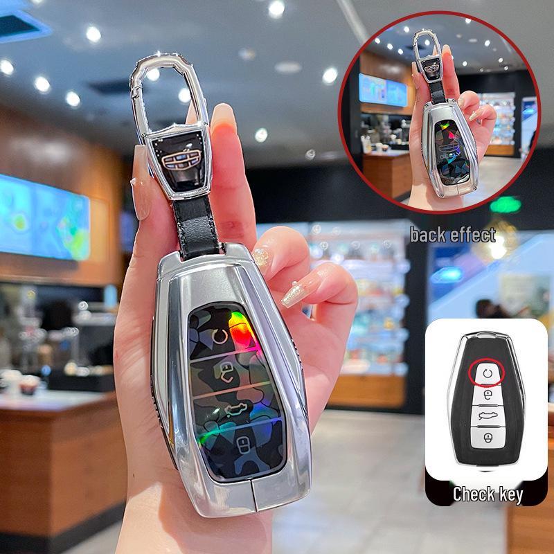 Geely Emgrand Key Case: Fits Xingrui, Boyue PRO, Xingyue L, L7/L6, Binyue with Metal Buckle