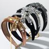 Velvet Ultra-shiny Heavy-duty Hairband with Bow, Elegant and Luxurious Style, Versatile and Stylish Hair Accessory
