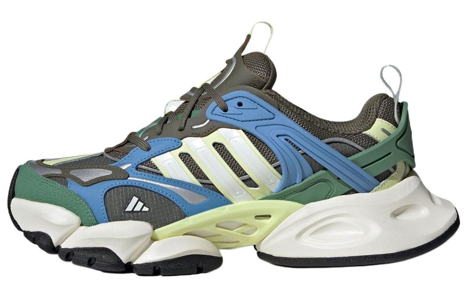 Adidas XLG RUNNER DELUXE Leather Low top Chunky Sneakers Unisex Brown Green IH0616 40.5