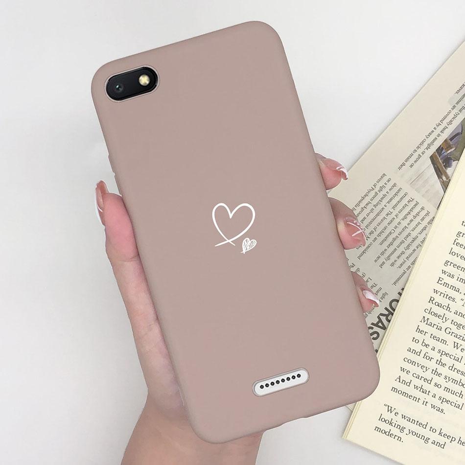 For Xiaomi Redmi 6A Case Cover Soft Silicone multicolor cute tpu Phone Cover Case For Xiomi Redmi 6A 6 A A6 bumper Phone Funda