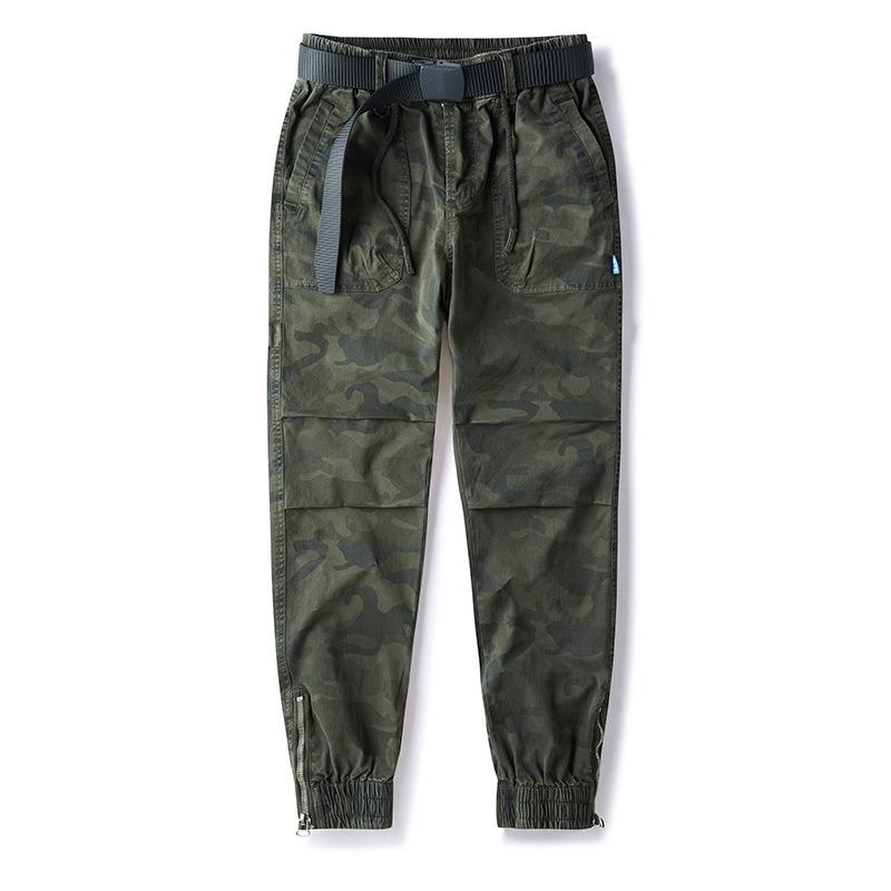 Overalls men's casual men's trousers outdoor tooling camouflage pants trendy pants men's high-end men's clothing
