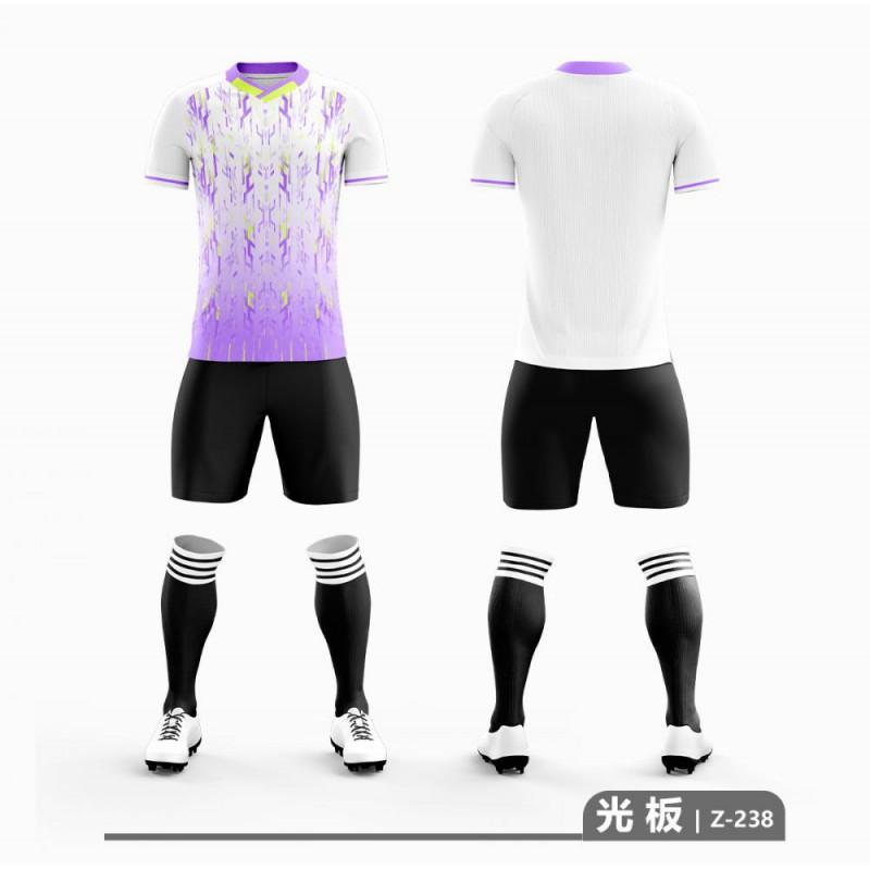 Football Uniform High-end Custom Digital Printed Suit Men Women Adult Short-sleeved Professional Competition Training Uniforms Sports