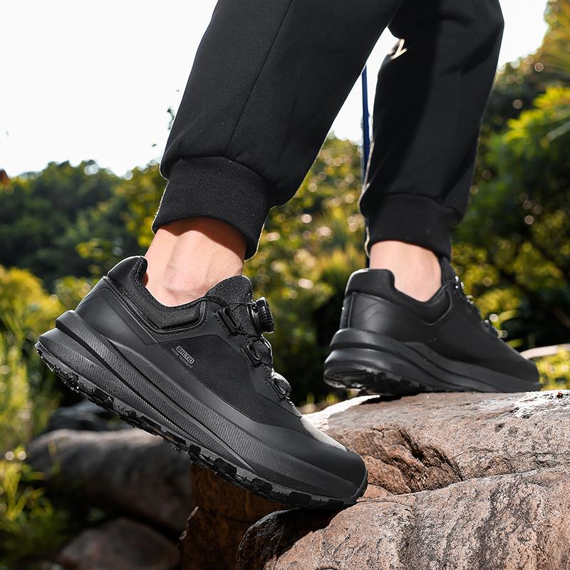 TUINANLE Men Sneakers Outdoor Hiking Shoes Anti Slip Breathable for Mountain Climbing Walking Trekking Sneakers