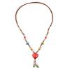 Fashionable Beads Necklace Handmade Necklace Colorful Beads Delicate Neck Chain Suitable for Fashion Lover Present