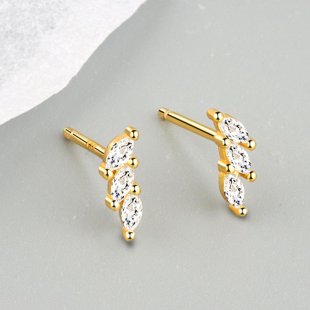 

Серьги-капли Lindon из медного сплава с цирконом, серьги-капли для женщин, подарки на свадьбу золотой