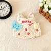 Fourth Generation Labubu Doll Clothes 4.0 Pop Mart Blind Box Pendant Overalls 10cm Cotton Doll Dress-Up Outfit