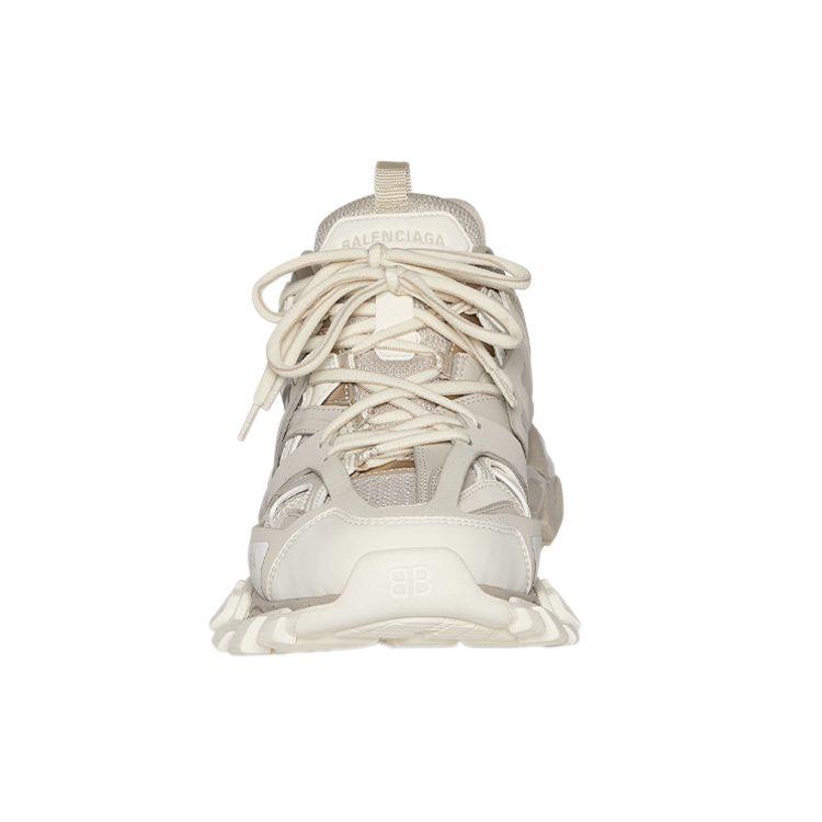 Balenciaga Track Fabric Low Top Chunky Sneakers Women's Light Beige 542436W3FE49697