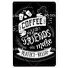 [SQ-DGLZ]Coffee Metal Sign Vintage Metal Plaque Plate Decor For Pub Bar Wall Decor Tin Signs Retro Cafe Poster Coffee Shop