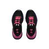 Under Armour HOVR Phantom Wear Resistant And Lightweight Low Top Running Shoes Women's Black Pink Sneakers 3028447-002