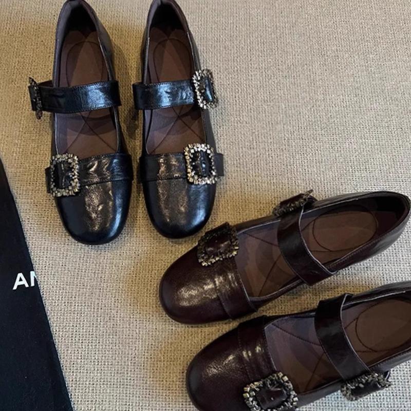 Fashion Flats Shoes Women Fashion New Loafers Trend Sandals Elegant 2025 Summer Casual Sport Woman Sneakers Buckle Brand Zapatos Mujer