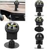 2PCS LC282 ABS Portable Car Compass Guide Ball with Suction Cup Outdoor Navigation Tools