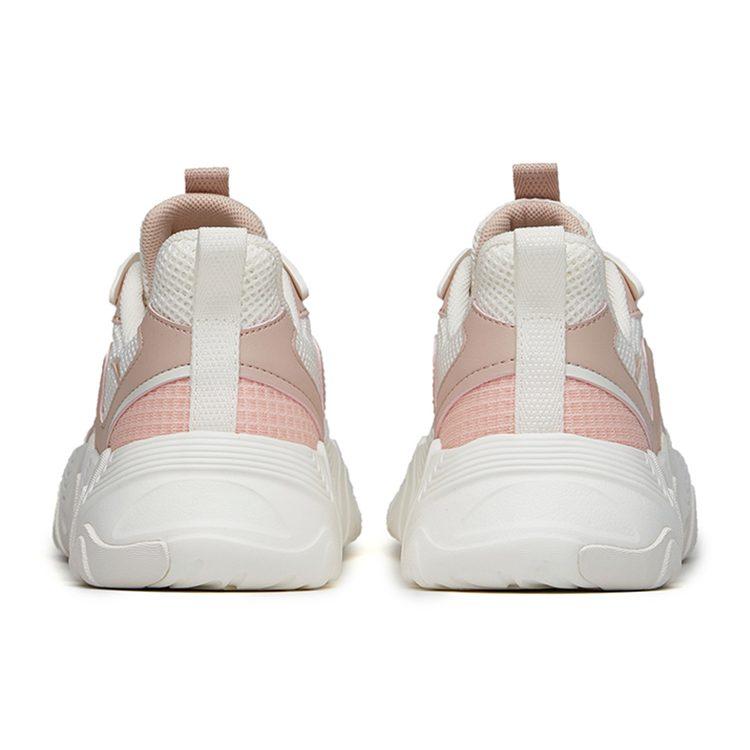 Anta Life Collection Fabric Sports Lightweight Low top Casual Shoes Women's White Pink 122228051-5