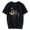 Anglerfish Skeleton Graphic T-shirt