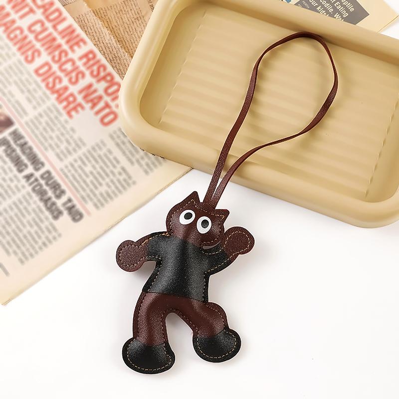 1PC Cartoon Shape Gift Bag Charm Bag Accessories Keychains Funny Ornament Mobile Phone Pendants Bag Pendants Cute Multicolor