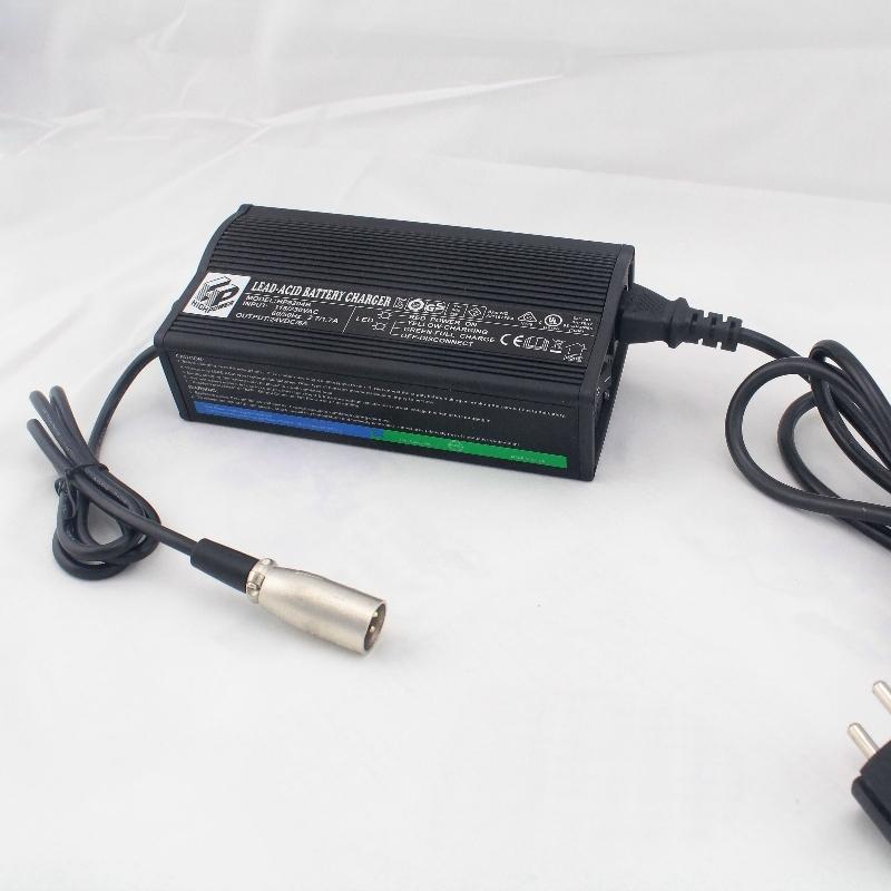 HP8204B 24V 6A Mobility scooter or power wheelchair battery charger Lead Acid Gel Battery Charger KC UL CE