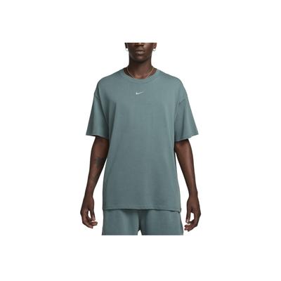 X Nocta Big Body CS Wygodny T-shirt z krótkim rękawem z literami Unisex Topy Mineralny Łupek Wyblakła Świerczyna Mika-Zielony FN7663-382