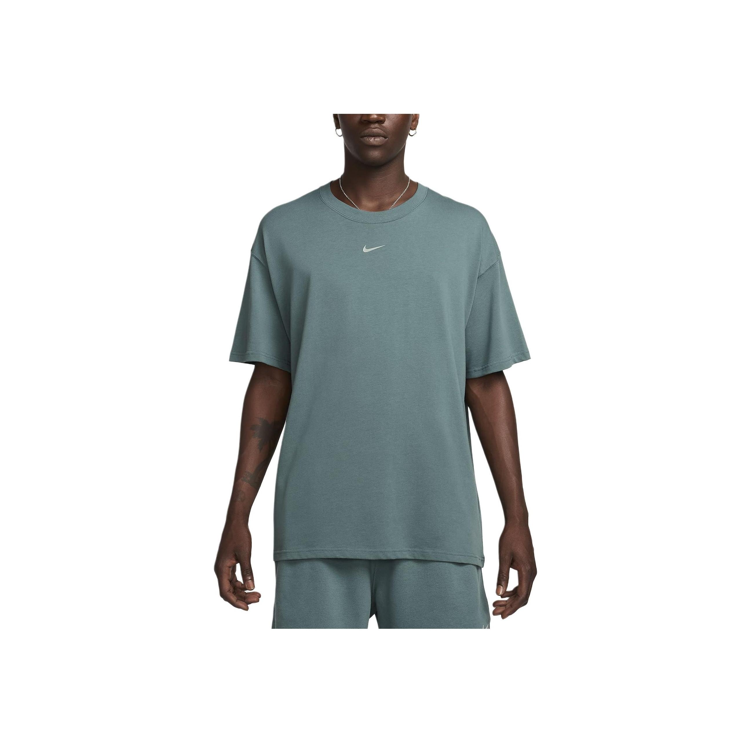 

Футболка Nike X Nocta Big Body CS Comfortable Letter с коротким рукавом, топы унисекс, цвета минерал-сланец, выцветшая ель, слюда-зеленый FN7663-382 XL