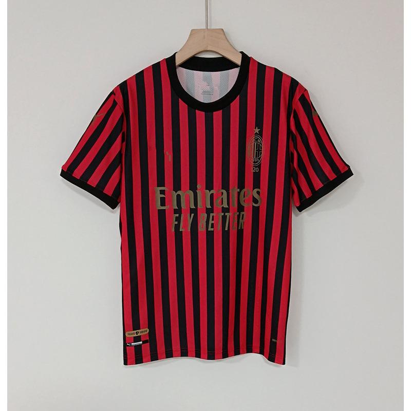 AC retro tricou clasic nostalgic replică tricou de fotbal Kaka Maldini cu mânecă scurtă top uniformă de antrenament
