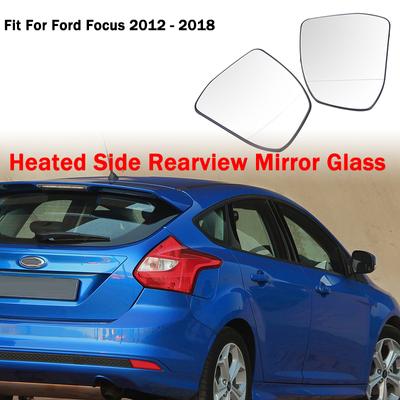 Espelho retrovisor lateral aquecido, vidro anti-neblina, lente para carro ford focus mk3 3.5 2008-2018 hatchback mondeo mk4