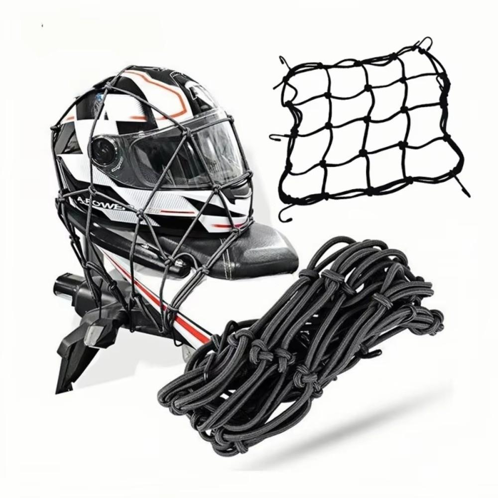 Helmet Tank Luggage Motorcycle Elastic Net 6 Hooks Motorcycle Accessories Motorcycle Storage Mesh