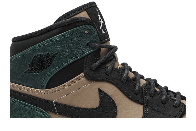 Women's Sneakers Jordan 1 Retro High Bio Beige Anthracite Mystic Green (Women's)