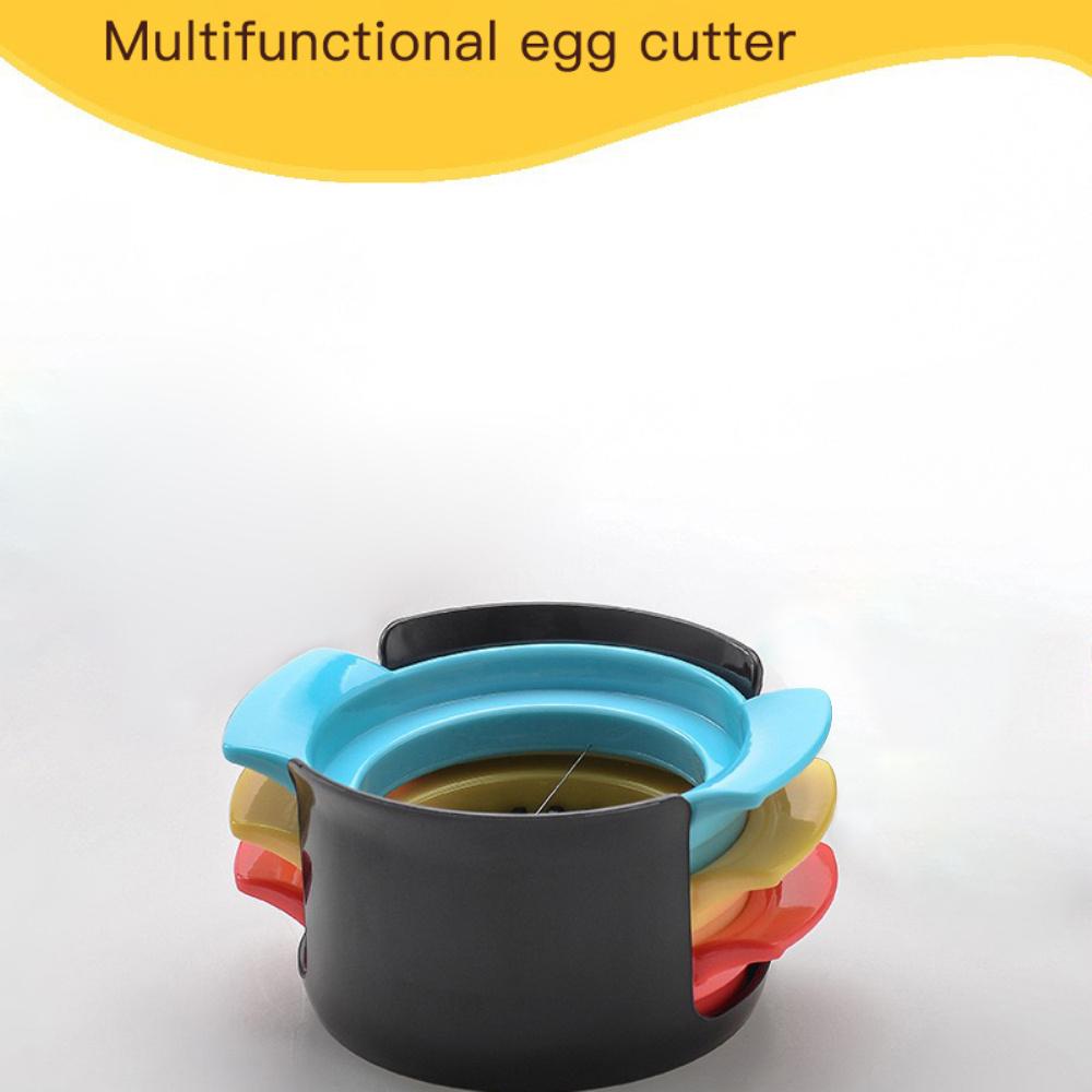 Egg Slicer 3 In 1 Cut Eggs Cooked Eggs Cutter Household Boiled Eggs Creative Tools Bento Cut Flower Shaper Kitchen Accessories