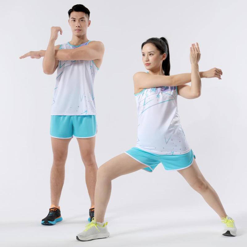 Unisex Track & Field Suit: Marathon Vest & Sprint Training Gear for Students