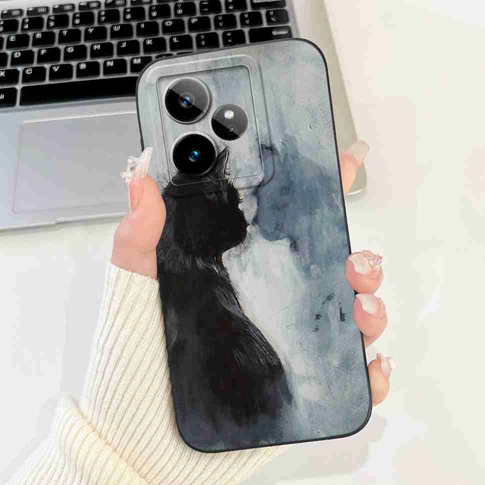For Realme GT 7 5G RMX5061 Case Popular Butterfly Print Soft Silicon Back Cover For Oppo Realme GT7 5G 6.78" Phone Shell Coque