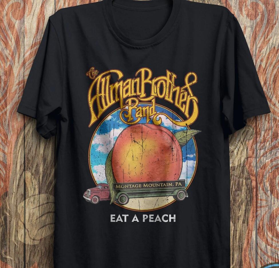 The Allman Brothers Band Eat A Peach Vintage T-Shirt, Rock N Roll, Classic Rock Unisex T-Shirt XXL