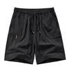 Men's Lightweight Breathable Cargo Shorts Elastic Waistband Quick Dry Sports Running Fitness Outdoor Casual Shorts with Multiple Pockets