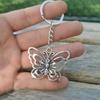 Metal Spider Keychain Araneid Metal Butterfly Key Chains Araneid Animal Key Ring  Car Key Holder