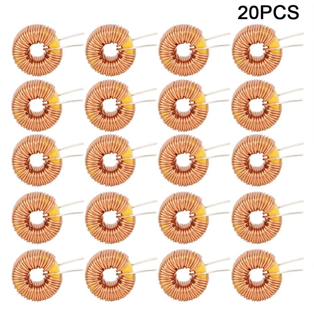 

20PCS 0.6mm Toroid Inductor Wire Vertical Toroid Toroidal Core Inductors PCB Applications 20PCS