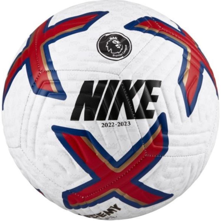 

Nike Size 5 Ball Soccer Ball Pu Unisex Black White Red DN3604-100 Size 5 Ball