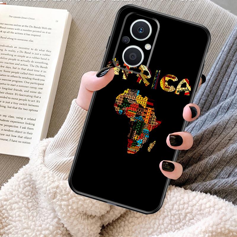 

Africa Map Geogra Case For OPPO Reno 12F 12 13 11 F 8T 7 8 10 Pro OPPO Find X8 X6 Pro X3 X5 Lite Cover Fundas OPPO Find X5 Lite