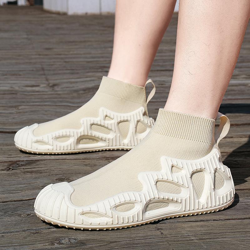 New casual single shoes breathable versatile men's shoes couple trend sports running shoes